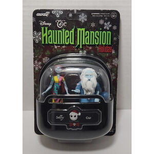 Disney Haunted Mansion Holiday Nightmare Christmas Sally Gus NBC Super7 Figures